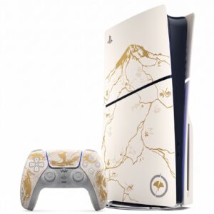 خرید PS5 SLIM استاندارد 1 ترابایت سری 2016 نسخه گوست اف یوتی طلایی (Ghost of Yotei)