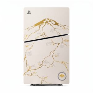 خرید PS5 SLIM استاندارد 1 ترابایت سری 2016 نسخه گوست اف یوتی طلایی (Ghost of Yotei) - تصویر 4