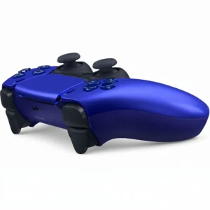 خرید دسته PS5 دوال سنس آبی متالیم (آبی کروم) مدل (Cobalt Blue) - تصویر 3