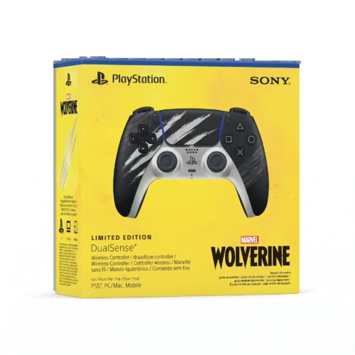 خرید دسته PS5 دوال سنس آدامانتیوم طرح (Marvel’s Wolverine Adamantium) - تصویر 6