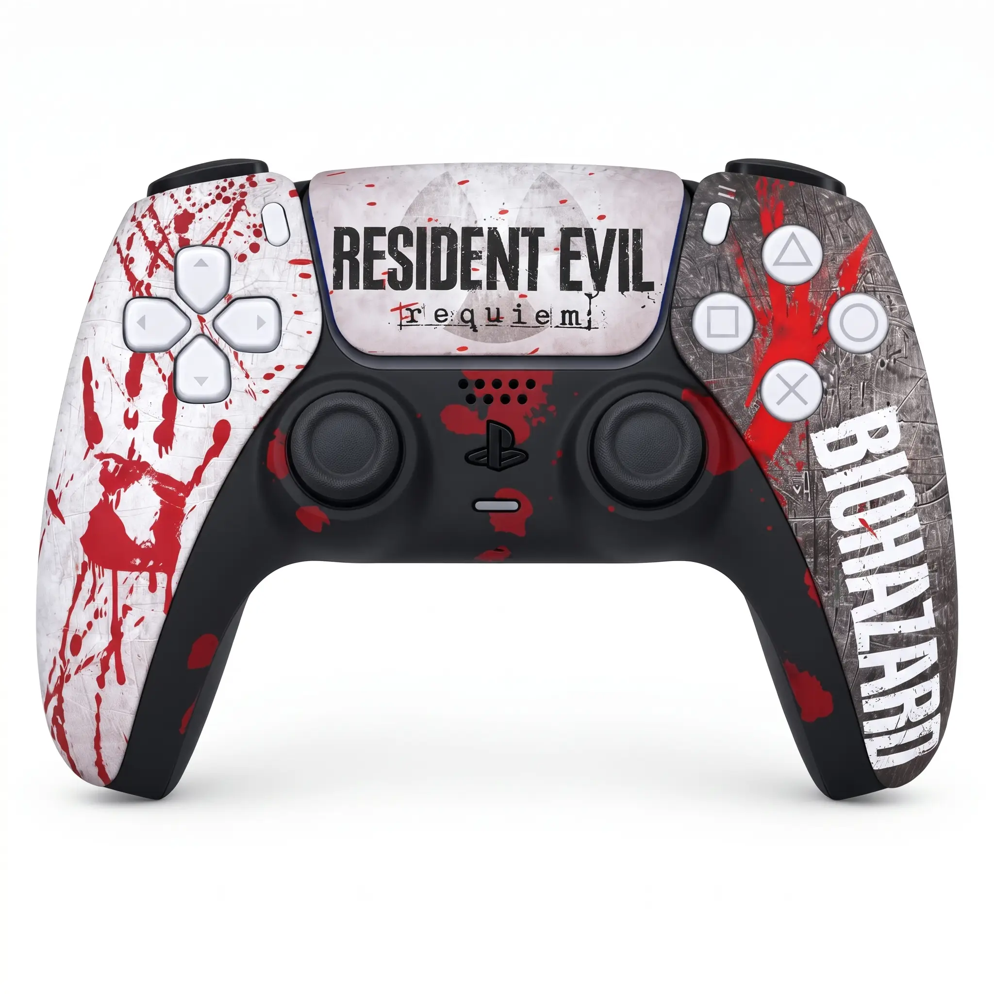 دسته PS5 دوال سنس رزیدنت اویل رکوئیم طرح (resident evil requiem) های کپی خرید دسته PS5 دوال سنس رزیدنت اویل رکوئیم طرح (resident evil requiem) های کپی - تصویر 1