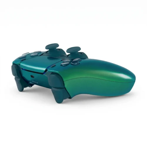 خرید دسته PS5 دوال سنس سبز کروم (سبز آبی) مدل (Chroma Teal) - تصویر 4
