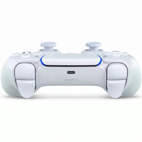 خرید دسته PS5 دوال سنس سفید مرواریدی مدل (Chroma Pearl) - تصویر 4
