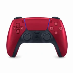 خرید دسته PS5 دوال سنس قرمز متالیک (قرمز کروم) مدل (Volcanic Red)