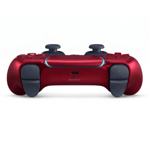 خرید دسته PS5 دوال سنس قرمز متالیک (قرمز کروم) مدل (Volcanic Red) - تصویر 3