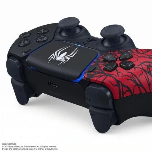 خرید دسته PS5 دوال سنس مرد عنکبوتی 2 طرح (SPIDER MAN 2) - تصویر 4