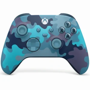 خرید دسته ایکس باکس سریز چریکی آبی طرح (Mineral Camo)
