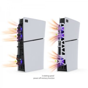 خرید فن خنک کننده PS5 SLIM دابی مدل TP5-35153S RGB - مشکی - تصویر 2
