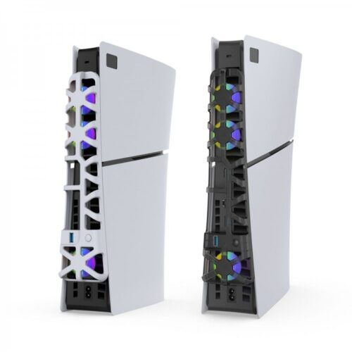 خرید فن خنک کننده PS5 SLIM دابی مدل TP5-35153S RGB - مشکی - تصویر 4