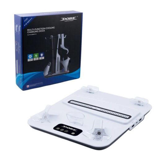 خرید پایه خنک کننده و شارژر دسته PS5 FAT - PS5 SLIM - PS5 PRO دابی مدل TP5-3550 - تصویر 5