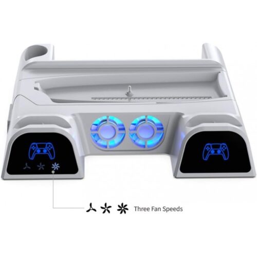 خرید پایه خنک کننده و شارژر دسته PS5 SLIM - PS5 PRO دابی مدل TP5-3532B - تصویر 4