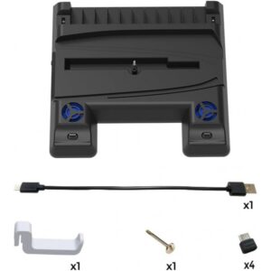 خرید پایه خنک کننده و شارژر دسته PS5 دابی مدل TP5-0593S - مشکی - تصویر 6