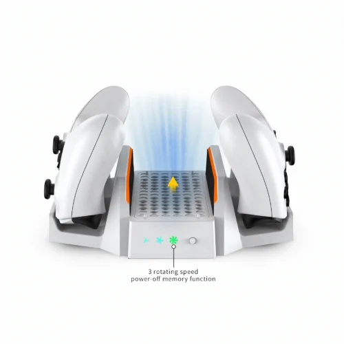 خرید پایه خنک کننده و شارژر دسته ایکس باکس سری اس دابی TYX 0663 سفید - تصویر 2