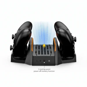 خرید پایه خنک کننده و شارژر دسته ایکس باکس سری اس دابی مدل TYX 0663 - مشکی - تصویر 5